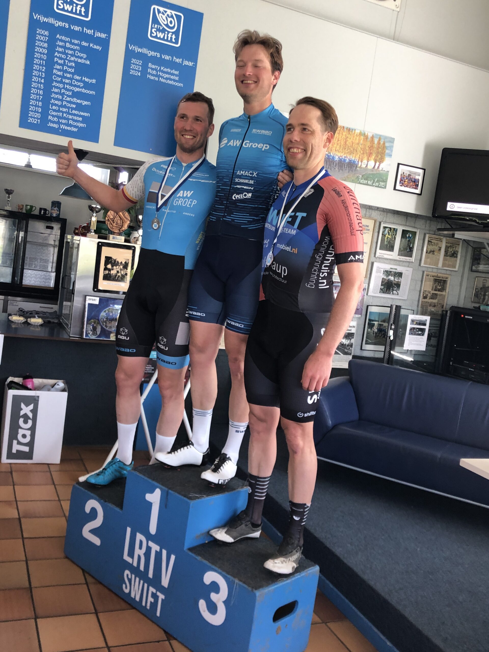 Winnaars CK Weg 2025